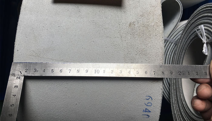 Wide Chrome Leather Belt