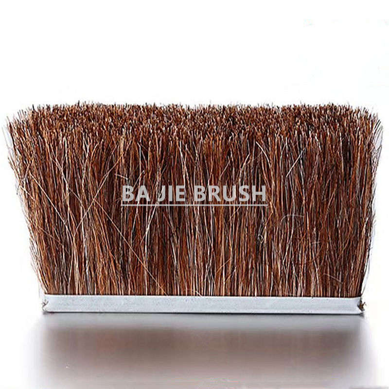 Horse Hair Metal Back Strip Brush