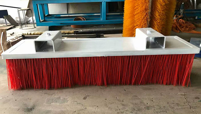 road brush attachment for forklift